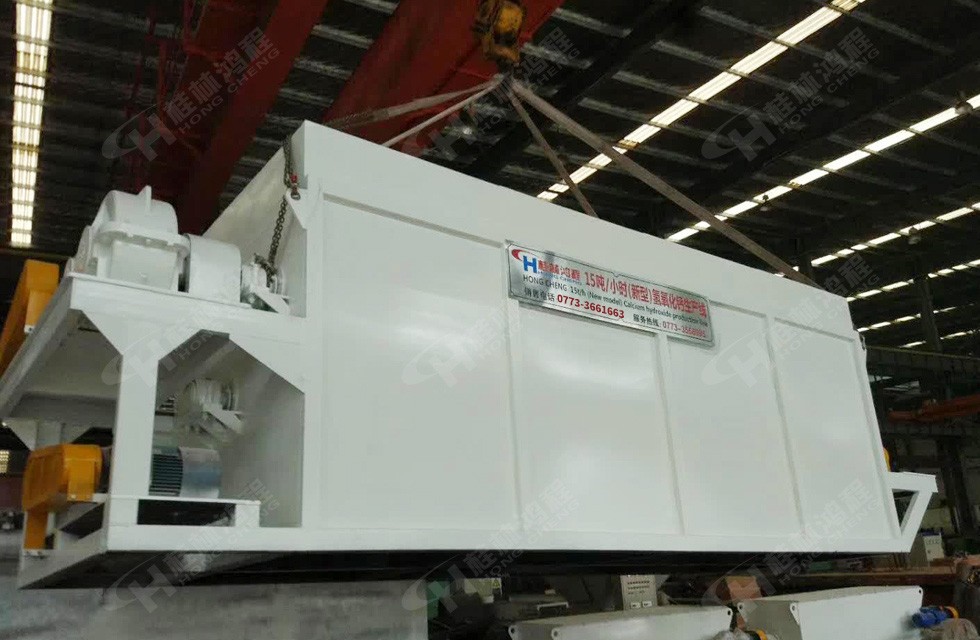 桂林鴻程環(huán)保15噸每小時(shí)新型氫氧化鈣生產(chǎn)線交付客戶 桂林鴻程環(huán)保15噸每小時(shí)新型氫氧化鈣生產(chǎn)線交付客戶