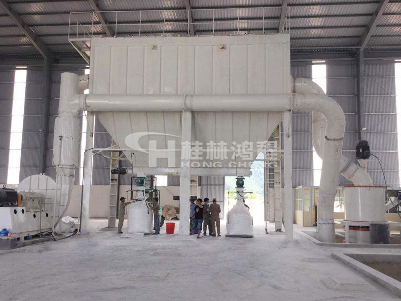 500目白云石微粉磨機HCH1395超細(xì)環(huán)輥磨粉機